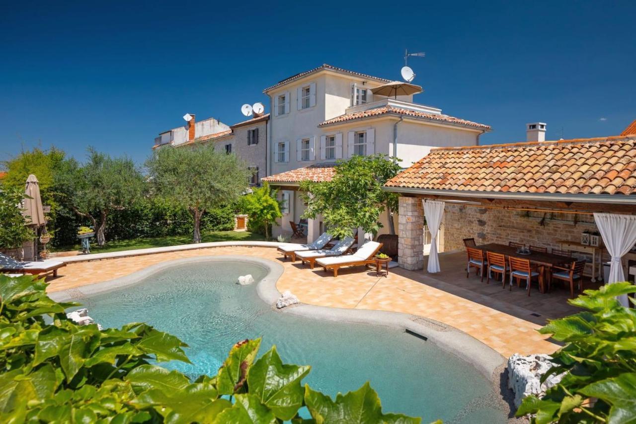 Family Villa Elizabeta With Pool In Umag Cepljani Kültér fotó