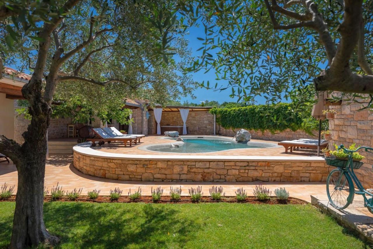 Family Villa Elizabeta With Pool In Umag Cepljani Kültér fotó